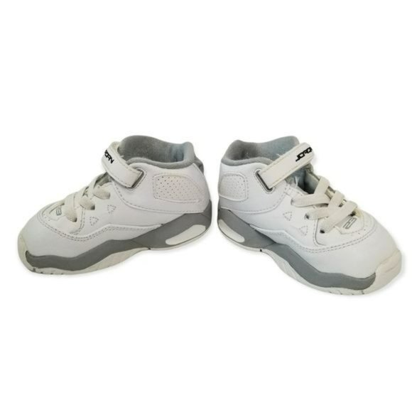 Nike Jordan B Loyal Low White Baby Shoes Size 4C - Picture 4 of 12